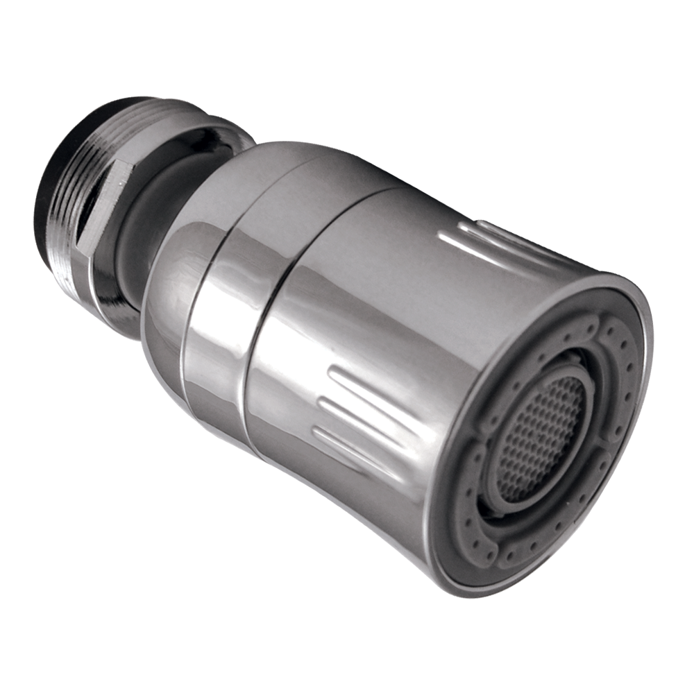 Chrome Dual-Spray Swivel Aerator