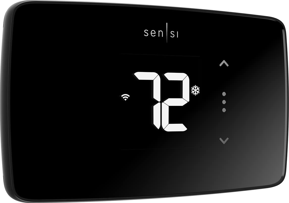 Sensi Lite Smart Thermostat - Wi-Fi Programmable (Black)