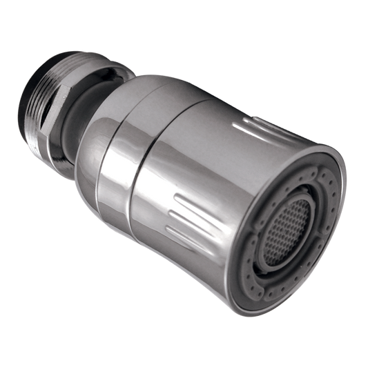 Chrome Dual-Spray Swivel Aerator