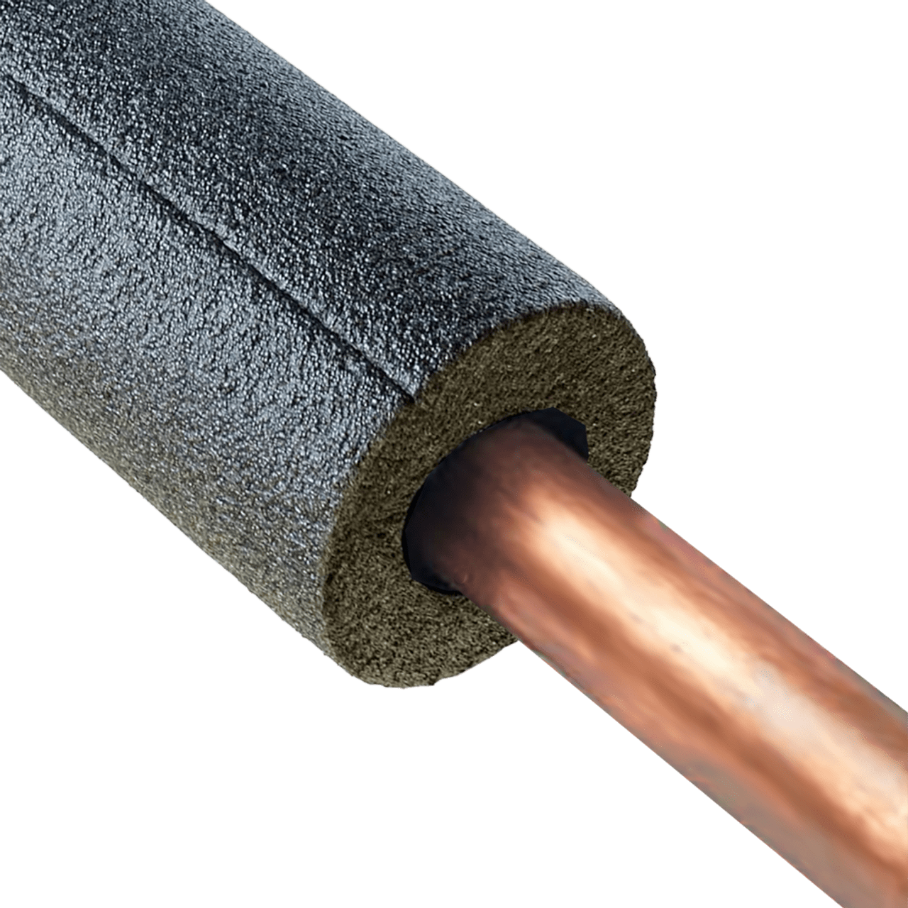 Pipe Insulation 3/4" Wall for 1/2" Copper Pipe
