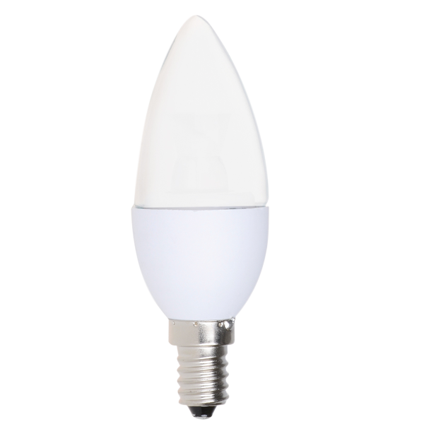 Dimmable Frosted Candelabra LED 5W (40W equiv), 2700K