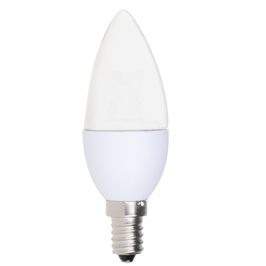 Dimmable Frosted Candelabra LED 5W (40W equiv), 2700K